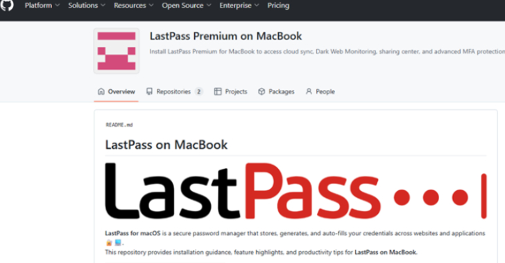 LastPass Warns of Fake Repositories Infecting macOS with Atomic Infostealer 