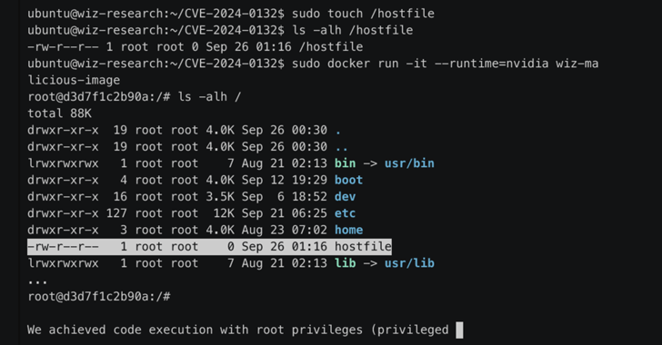 Researchers Find New Exploit Bypassing Patched NVIDIA Container Toolkit Vulnerability 