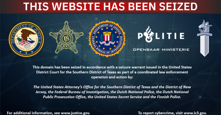 U.S. DoJ Seizes 4 Domains Supporting Cybercrime Crypting Services in Global Operation 
