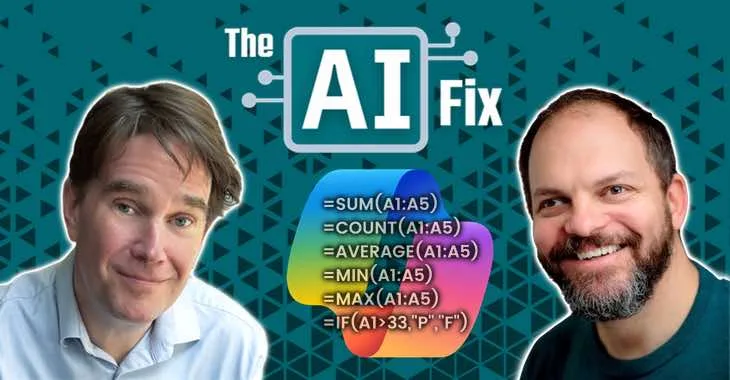 The AI Fix #65: Excel Copilot will wreck your data, and can AI fix social media? 